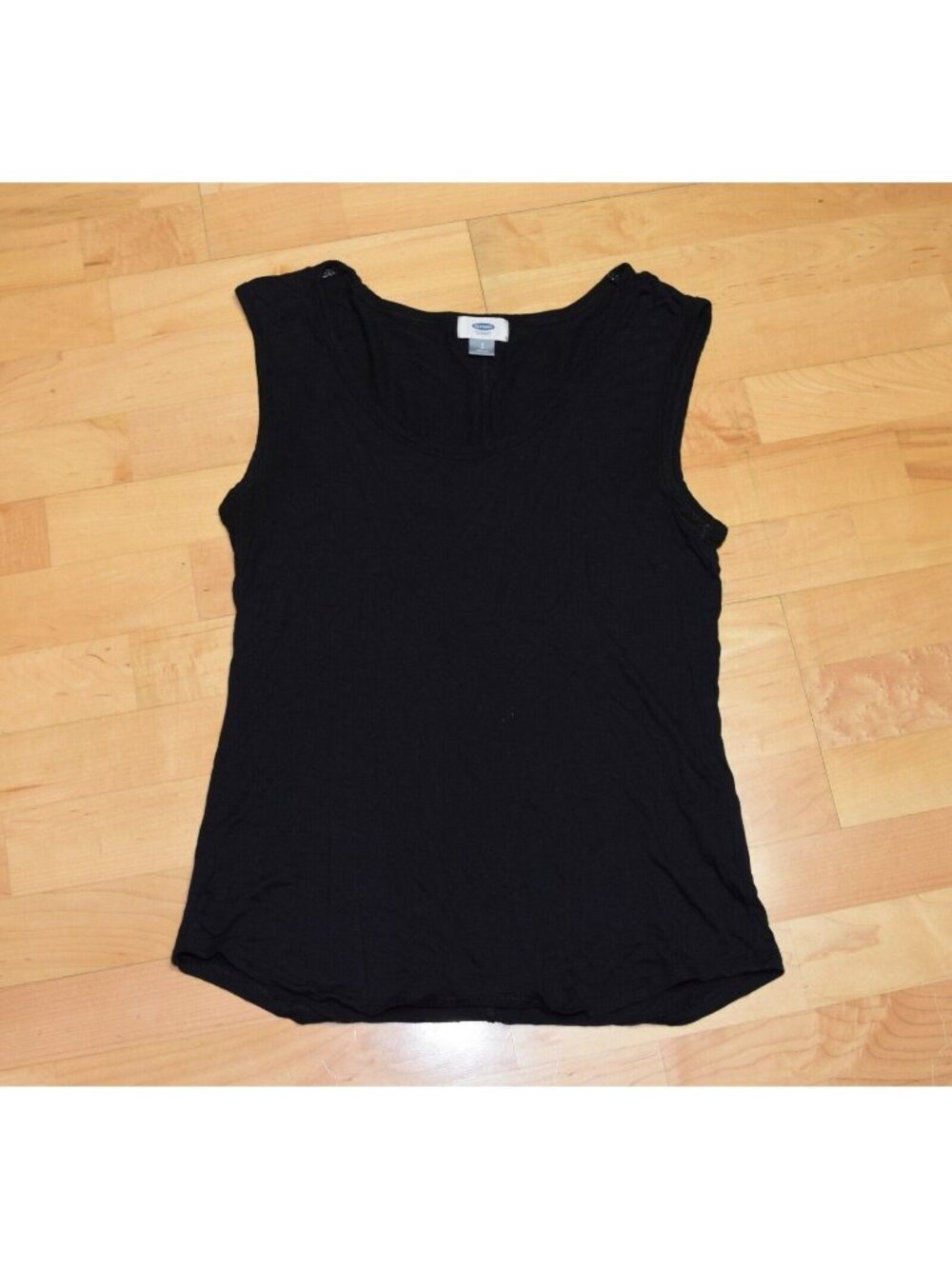 Old Navy Women's Sz S Black Tank Blouse Shirt